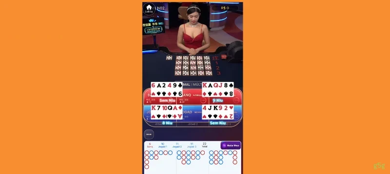 Cassino ao vivo g5g dealers